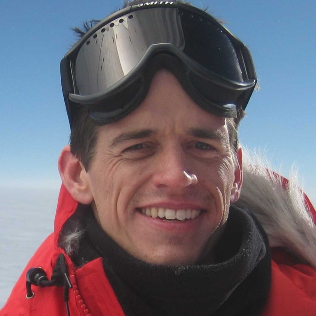 Ryan Keisler at the South Pole
